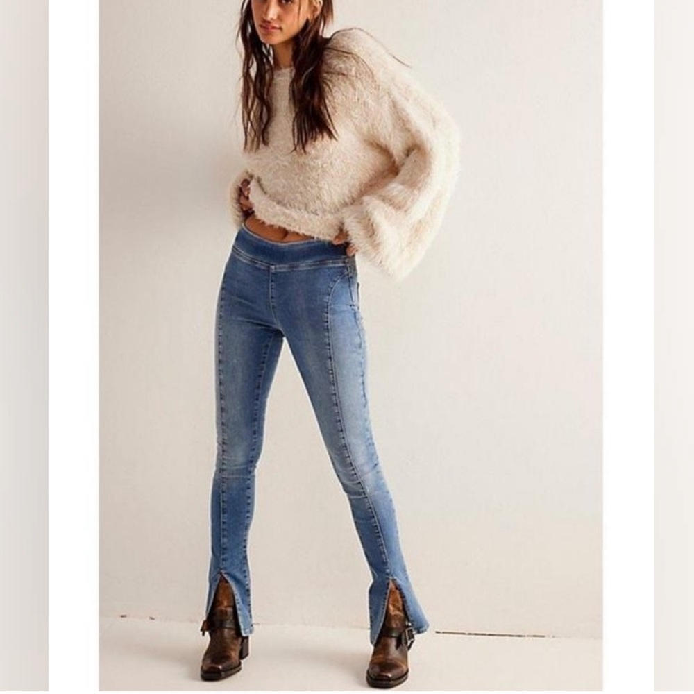 Free People We The Free Double Dutch Slit Pants
